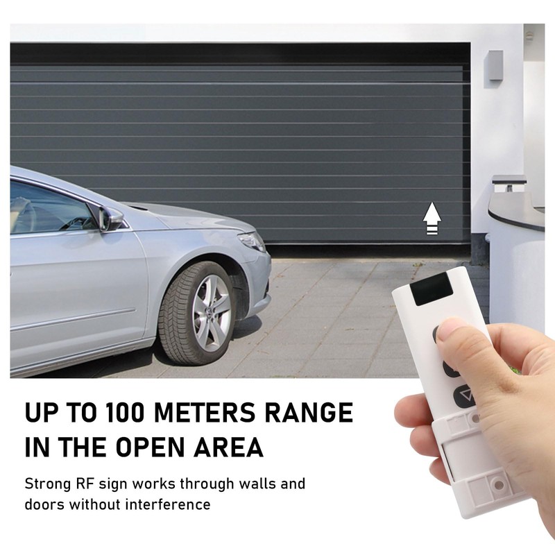 APKLVSR Wireless Roller Shutter Control Retrofit Set, Roller Shutter Switch