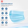 HDFK Face Mask Disposable Adults 3Ply Non-Woven with Nose Clip