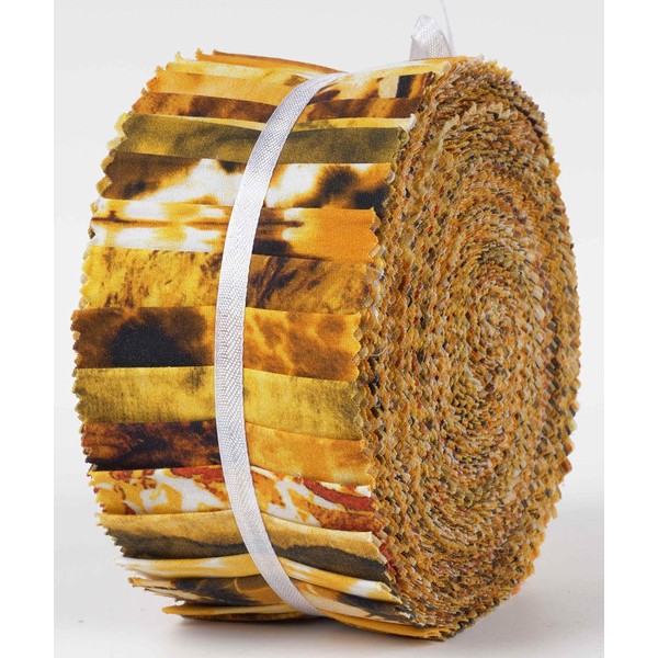 Soimoi 40Pcs Tie Dye Print Cotton Precut Fabrics for Quilting