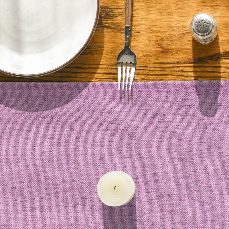 Artoid Mode Pink Washable Table Runner, Seasonal Holiday Kitchen Dining