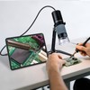 Bysameyee 1080P USB Microscope with Metal Stand, 50X-1000X Handheld Digital