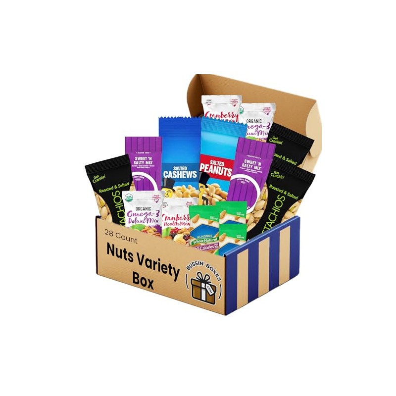 Nuts Snack Packs with Mixed Nuts and Trail Mix –