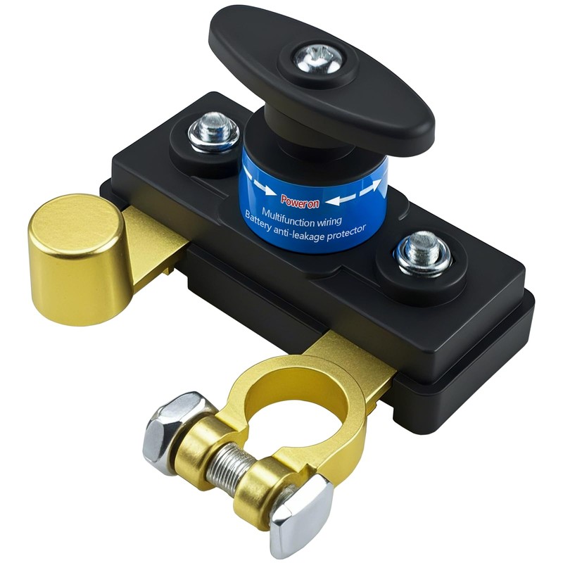 Battery Disconnect Switches 12V/24V, Heavy Duty Battery Shut Off Switch,