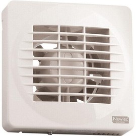 Newlec NL880 Standard Bathroom Extractor Fan 4" - White