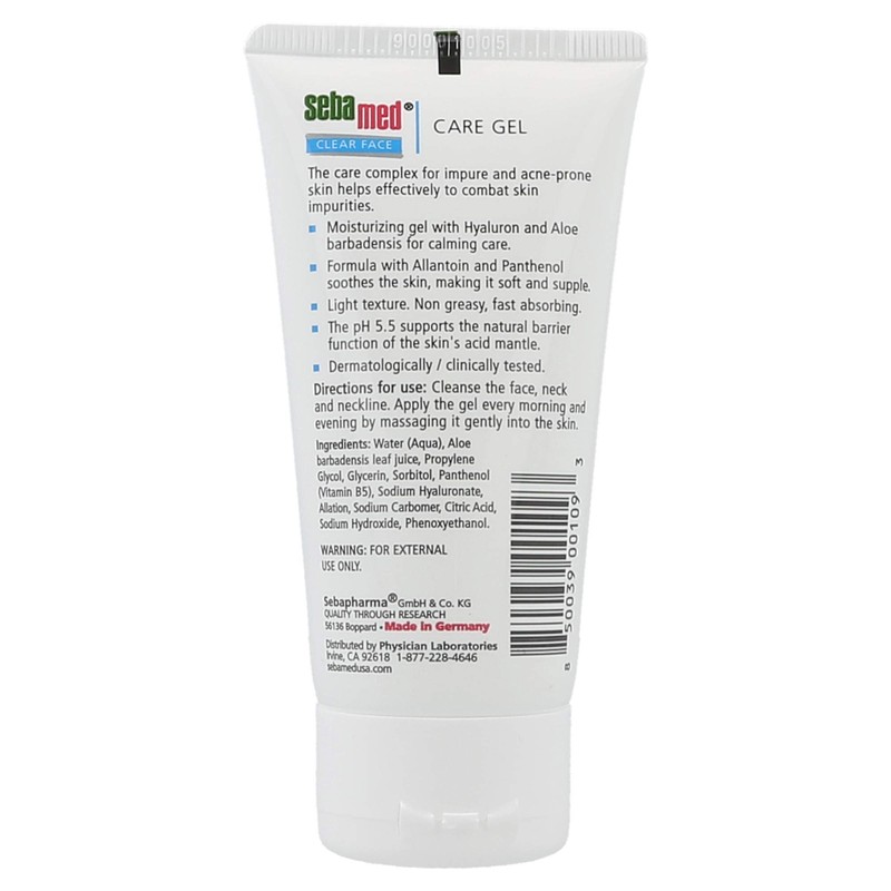 Sebamed Clear Face Care Gel 50ml