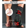 Kuzimua 2 Pack Ankle Support Brace, Adjustable Ankle Brace Wrap