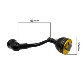 JINOHNAMILL 63mmPower Handle for Shimano Stradic FL FM Stella Vanford Vanquish Nasci G