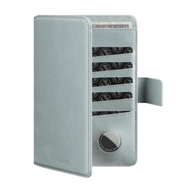 VULKIT - portafolios para pasaporte compatible con portatarjetas de viaje, Azul