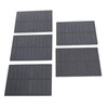 5Pcs 2W Mini Solar Panel High Efficiency Monocrystalline DIY Small