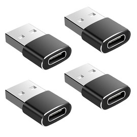 USB Adapter a to c [Type C Female to USB Male ] USB C Female to USB Male Converter Adapter Fast Charging and Fast Data Transfer Sync Compatible with M-acBook Pad Pro Phone 13/12/11 Pro Max and More