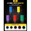 MIKKUPPA 1/2" Drive Lug Nut Socket Set - 5 Pieces