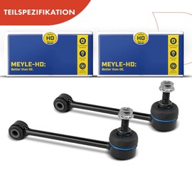 Meyle HD 3160600020/HD Rear Coupling Rod Compatible with 1 Series E81 E82 E88 1.6L-3.0L 2006-2013 3 Series E90 E91 E92 E93 1.6L-4.4L 2004-2013