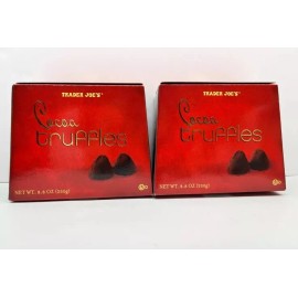 Trader Joe's 2 Packs Trader Joe's Cocoa Truffles 8.8 oz Each Pack