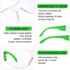 Yunsailing 100 Pack Bulk Safety Glasses Eye Protection Goggles for