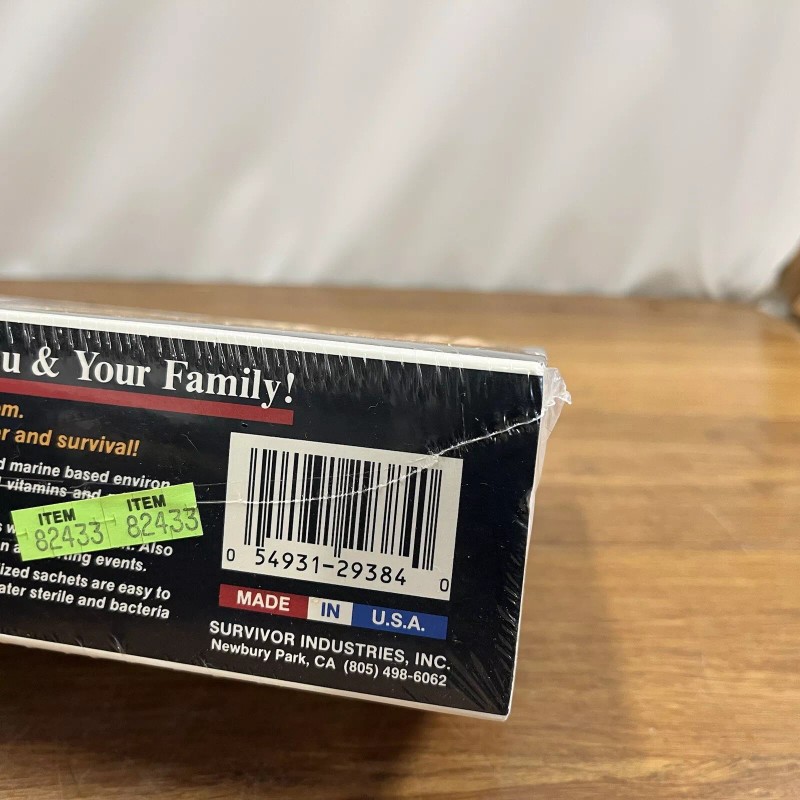 SURVIVOR INDUSTRIES THE ARK Personal Care Survival Kit - Food