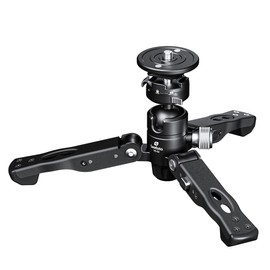 Leofoto 036167 Monopod Stand, VD-03, Load Capacity 22.0 lbs (10 kg), Monopod Stand, Mini Tripod, Aluminum