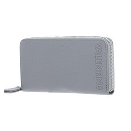 VALENTINO Soho Zip Around Wallet Perla, gray, Contemporary