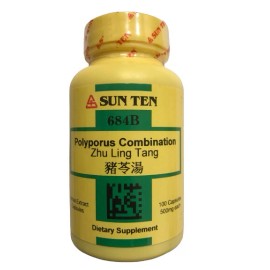Sun Ten - Polyporus Combination, 100 Capsules, Zhu Ling Tang/豬苓湯