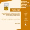 minature Turmeric Root Powder with Black Pepper, 227g (8oz)| Pure