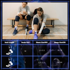 LSUDFHE Basketball Socks for Youth Adult 3 Pairs, Athletic Running Breathable Youth Sports Basketball Socks Gifts for Men, Women with Number 30