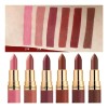 Pintalabios,6 Labiales Terciopelo Mate Waterproof