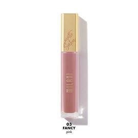 Labial líquido hidratante de larga duración Amore Satin Lip Creme, tono Fancy, Milani