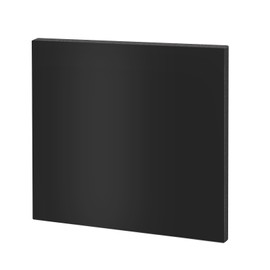 Tacsal Black HDPE Sheets 12 x 12, HDPE Board 1/4 Inch Thick High Density Polyethylene Sheet for Marine, Cutting Boards, 12 x 12 inch HDPE Sheet for DIY Projects, Marine Board and Home Decoration
