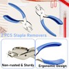 2PCS Staple Remover Staple Puller Remover for Home School Office,Quick