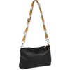 styleBREAKER Narrow Bag Shoulder Strap Adjustable with Colourful Zigzag Pattern,
