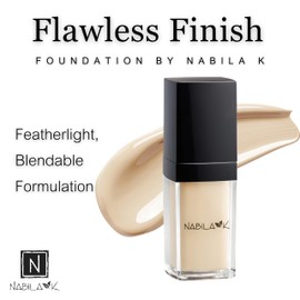 Nabila K Flawless Finish Foundation (Cool N2)