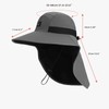Rosoz Outdoor Sun Hat for Men Women, UPF50+ Protection Safari