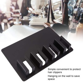 Wall Mount for Hair Clippers, Stand for Hair Cutting Tools, Stand Rack for Barber Shop for Storing Hair Cutting Scissors, Hair Loss, Hair Brushes, Curling Irons (01)