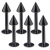 bodyjewellery 6pcs 16g Labret Stud Lip Ring Cartilage Tragus Snakebite