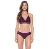 Becca by Rebecca Virtue Siren Shimmer Halter Merlot SM