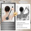 VIVEBEI Curved Long Handled Shower Body Brush, 52cm Back Exfoliating