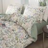TISPLR Floral Comforter Set King 3 Pieces Soft Cotton Bedding