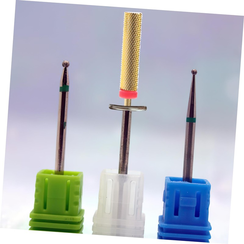 Healeved Manicure Drill Bit for Nail Art Tungsten Polishing Metal