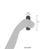 ForPro Professional Collection Stainless Steel Pedi File Refill, 80 Grit,