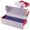 MewVeer 8 Pack Trading Card Storage Box for Top Loader,