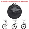 Rhinowalk Bolsa de transporte para ruedas de bicicleta de 26