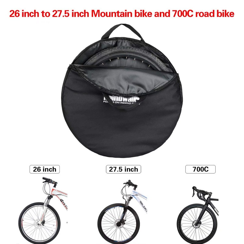 Rhinowalk Bolsa de transporte para ruedas de bicicleta de 26