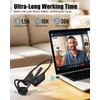2B2C Open Ear Headphones with Mic, Bluetooth 5.1 Headset, USB