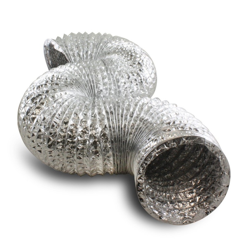 HVAC Premium 10" Inch Aluminum Hose Flexible Air Duct Pipe