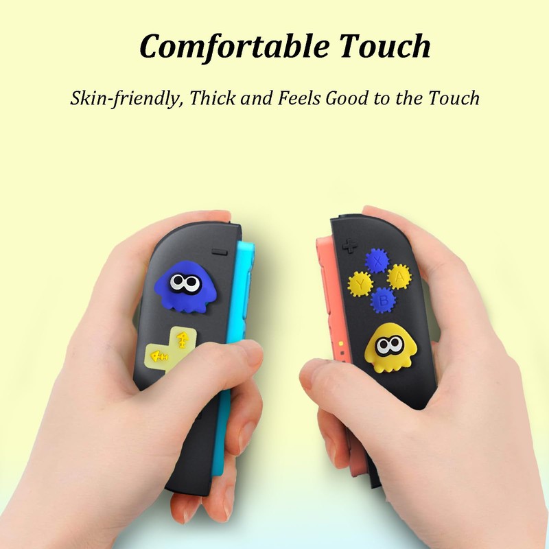 LEPEYMDA Cross Thumb Grip Set for Switch 2, Soft Covers