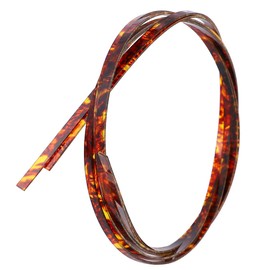 SUPVOX 2pcs guitar trim decked accessories Guitar parts Guitar Purfling Strip Binding Purfling Strip electric guitar strip inlay Guitar accessories Binding Strip mosaic plastic rosette