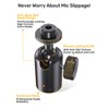 Ball and Socket Head Microphone Adapter with Angle Adjustment