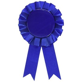 Award Ribbon (blue) Party Accessory (1 count) (1/Pkg)