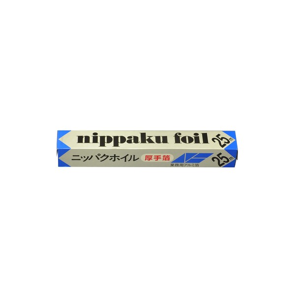 Mitsubishi Aluminum 701A2 Nippak Foil Thick Foil Silver Width 11.8 inches (30 cm) x Length 98.4 ft (25 m) No Separation Required Paper Blade Made in Japan