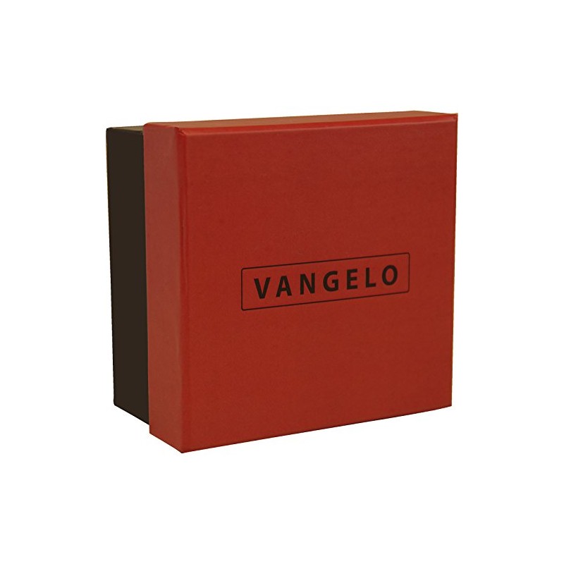 VANGELO Men Classic Dress Belt Brown Size 54 Inch Fits