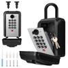 NEWIROVE Key Safe with Number Code, Large Key Safe with